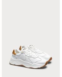 Scotch \u0026 Soda Celest - Robuuste Witte Sneakers in het Wit - Lyst