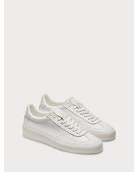 Scotch & Soda Leather Plakka - Low Lace Shoes in White for Men - Lyst