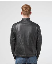 barbour international marlon leather jacket