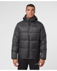 nicce black puffer jacket