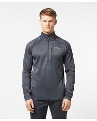 berghaus spitzer half zip sweat