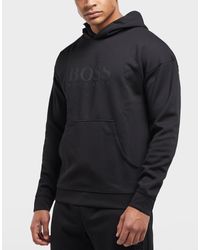 Boss pique overhead hoodie Clearance