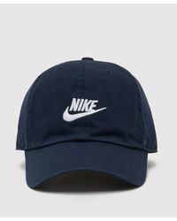 navy blue nike hat