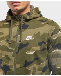Nike camo futura full zip hoodie Clearance