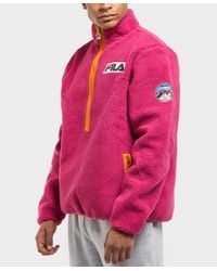fila fleece jacket men's