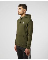 Adidas originals essential overhead hoodie green Clearance