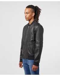 hugo lachlan leather jacket
