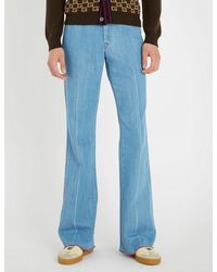 mens flare trousers
