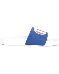 champion men's pool slides