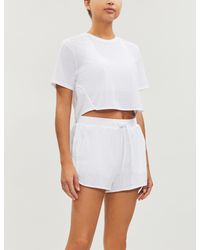 high waisted mesh shorts