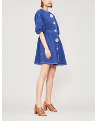 paper london denim dress