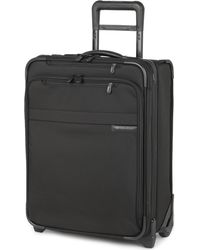 Briggs & Riley Black Baseline International Carry-on Expandable Upright Suitcase 53.5cm