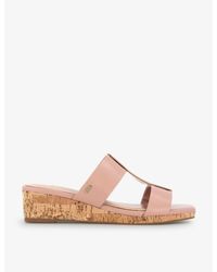 dune low wedge sandals
