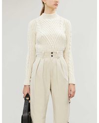 chunky knit wool jumper
