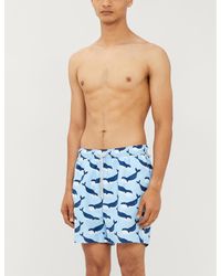 blue mint swim shorts