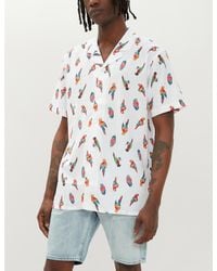 Short Sleeved Cubano Parrot Shirt 