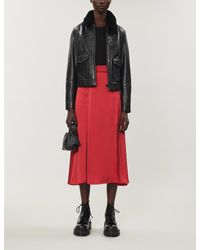 ted baker shearling jacket