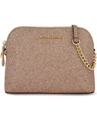 michael kors glitter clutch
