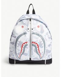 bape space camo backpack