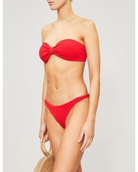 hunza g red bikini