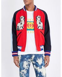gucci dog bomber jacket