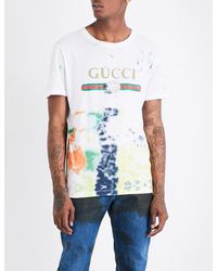 gucci tie dye tee