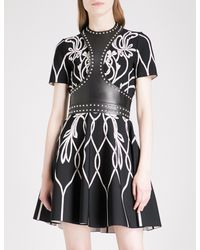 studded leather harness