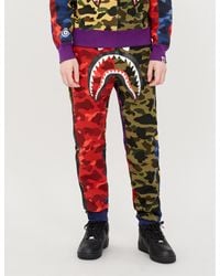 bape mix camo shark