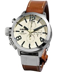 u boat skeleton watch