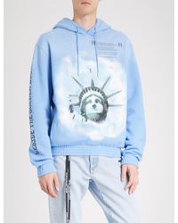 off white statue of liberty hoodie
