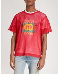 gucci mesh shirt