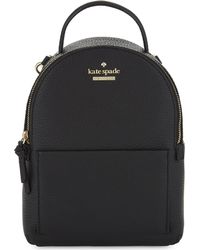 kate spade black mini backpack