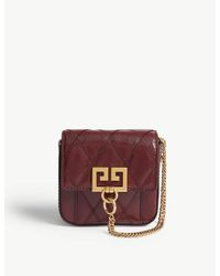 Givenchy Pocket Nano Quilted Leather Belt Bag in Purple - Lyst