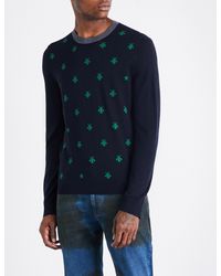 gucci men's bee sweater