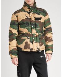 grey reflective puffer jacket