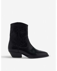 sandro cowboy boots