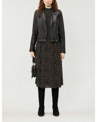 ted baker mandyy leather jacket