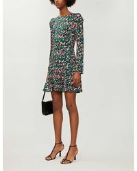 never fully dressed green leopard dress