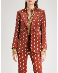 embroidered horse jacket