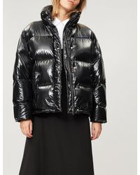 prada puffer coat women's
