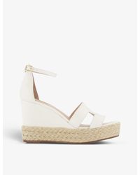 dune low wedge sandals