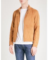 michael kors mens suede jacket