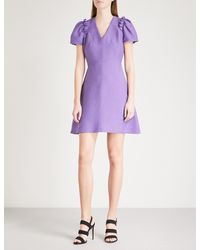 sandro purple dress