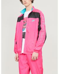 Nike Synthetic Atmos Vintage Patchwork Track Jacket in Pink/Black (Pink)  for Men | Lyst Canada