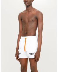 off white men's swimwear