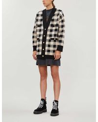 sandro oversized cardigan