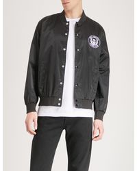 obey misfits denim jacket