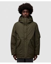 Nanamica Regular Fit Gore-Tex Down Coat in Black for Men | Lyst