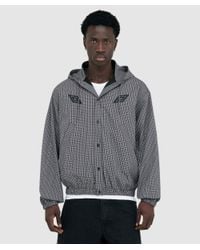 Umbro Slam Jam Edition Masked Hood Plaid Jacket for Men | Lyst