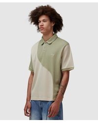 トップス DIME wave cable knit polo (green) Dime Wave Cable Knit Polo Shirt in Green for Men | Lyst